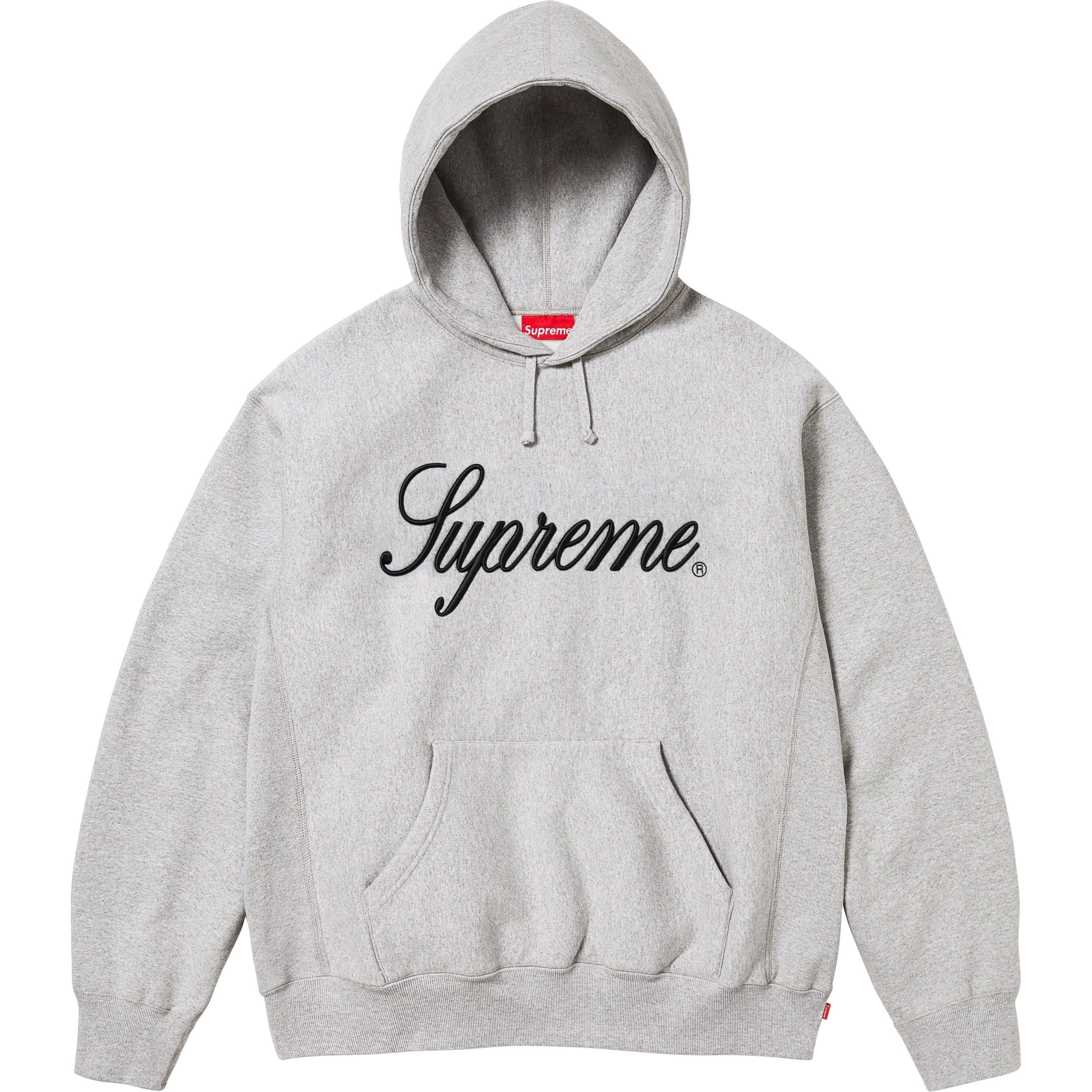 Raised Script Hooded Sweatshirt view 6